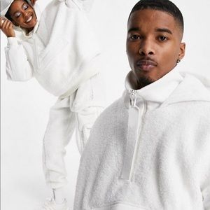 Ivy Park Icy Park Collection 1/2 ZIP SHERPA LAYERED JACKET (ALL GENDERS) SMALL